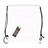 Crayonme backpack with crayons, white 