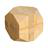 Cube puzzle, ecru 