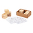 Animal World wooden blocks, beige 