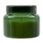 Heaven scented candle in glass, dark green 