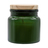 Lemora scented candle in glass, dark green 