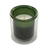 Glasen scented candle in glass, dark green 