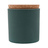 Citrona scented candle, dark green 