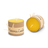 Leoti Set of 2 Beeswax Candles, beige 