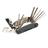 Biker bike repair set, black 