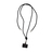 Flex Phone lanyard, black 