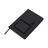 Irun notepad with pocket, black 