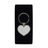 Amore mio keyring, white 