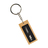 Tommy keyring for mirror engraving, beige 