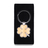 Bray Clover keyring, brown 