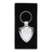 Emblem metal keyring, silver 