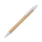 Mixy ballpen, white/brown 