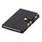 Salerno memo notepad, black 