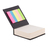Paper note block, black 