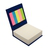 Paper note block, blue 