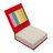 Paper note block, red 