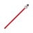 Snowman pencil, red 