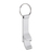 Aluminium keyring - opener, silver 