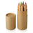 12 crayon set in tube., ecru 