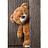 Oso cuddly toy, brown