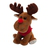 Happy Reindeer cuddly toy, brown 