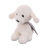 Lando plush dog, white 
