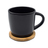320 ml Arona ceramic mug, black 