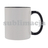 330 ml Gaeta mug with sublimation coating, black 