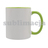 330 ml Gaeta mug with sublimation coating, light green 