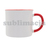 400 ml Ars mug with sublimation coating, red 