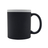 350 ml Velutti ceramic mug, black 