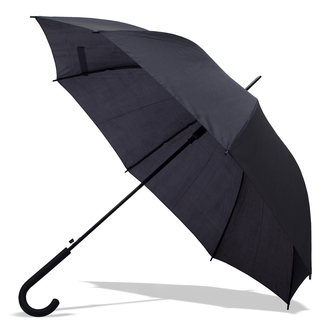 R07920 - Fribourg auto open umbrella, black 