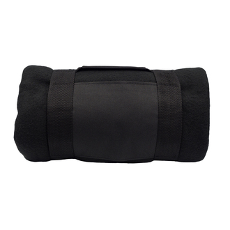 R08098 - Git fleece blanket, black 