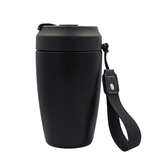 R08173 - 380 ml Viko vacuum mug, black 