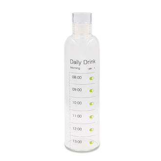 R08175 - 550 ml Wimbledon borosilicate glass bottle, colorless 