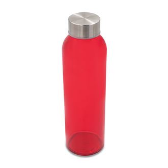R08176 - Aqua Kuba 500 ml colour glass bottle, red 