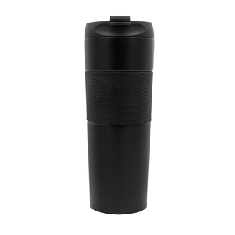 R08191 - 450 ml Aspet thermal mug with french press, black 