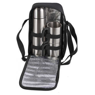 R08215 - Happy Outing insulated set, silver/black 