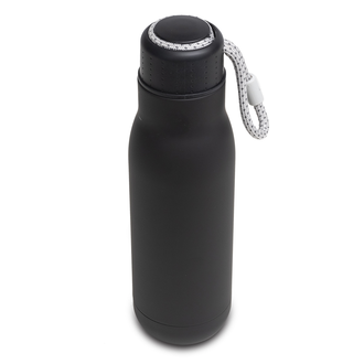 R08244 - Calgary vacuum bottle 500 ml, black 