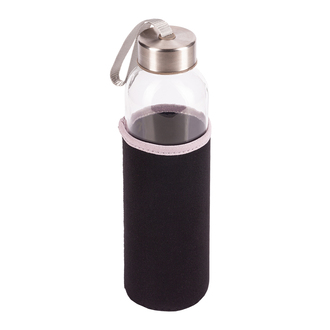 R08276 - Vim glass bottle 500 ml, black 