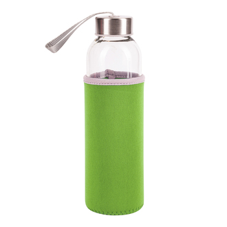 R08276 - Vim glass bottle 500 ml, light green 