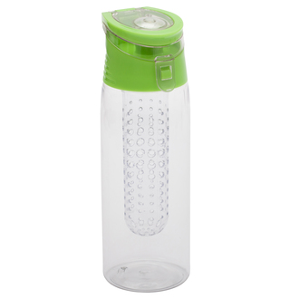 R08313 - 700 ml Frutello water bottle, green/colorless 