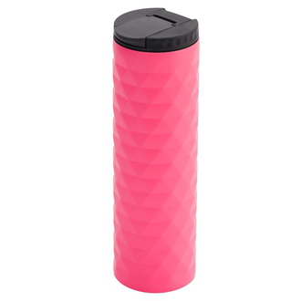 R08321 - 450 ml Tallin insulated mug, pink 