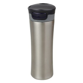 R08326 - 430 ml Telescope insulated mug, black/silver 