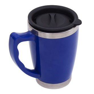 R08364 - 380 ml Copenhagen insulated mug, blue 