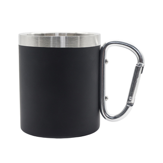R08463 - 300 ml Magaro steel mug, black 
