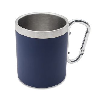 R08463 - 300 ml Magaro steel mug, dark blue 