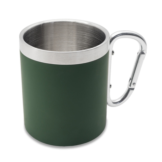 R08463 - 300 ml Magaro steel mug, dark green 