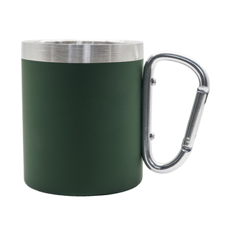 R08463 - 300 ml Magaro steel mug, dark green 