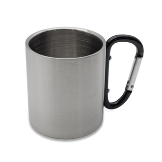 R08464 - 220 ml Denali steel mug, black 